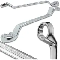 JCB - Ringsteeksleutel - 41-46mm - 45° Gebogen - 12-kantig