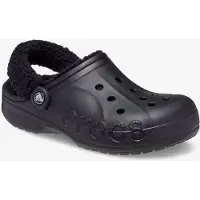Crocs Baya Lined Fuzz Strap dames klompen zwart maat 42/43