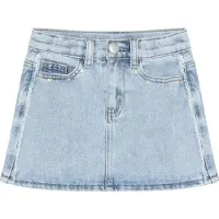 Daily7 denim spijkerrok blauw Effen - maat 98 | Rok van