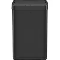 EKO - Mirage X Sensor Bin 80 liter - Stainless steel - Mat zwart - Prullenbak