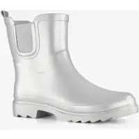Mountain Peak korte dames regenlaarzen zilver maat 40