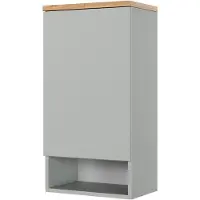 Vicco Eden Badkamerkast – 40 x 77.5 cm Grijs/Kunstnijverheid