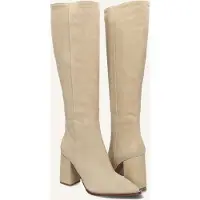 Notre-V Dames Laarzen 46994 - Beige - Maat 42