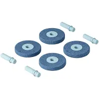 Modu 4x Foam Wheels - 4-pack - Deep Blue/Sky Blue - - OneSize - Motoriek speelgoed