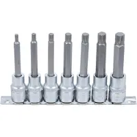 Bgs Dopsleutelbitset 1/2 veeltand (voor XZN) M5 - M14 7 delig