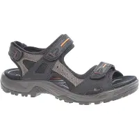 Ecco Wandelsandalen 'Offroad' taupe / lichtoranje / zwart