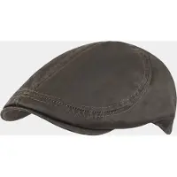 Hatland Mayfield - Verweerd katoenen pet - Bruin - Assorti - XL