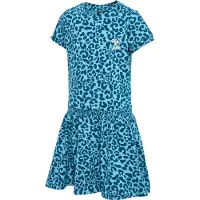 Hummel Jurk 'FLOWY AOP' blauw / lichtblauw / donkerblauw