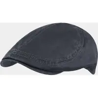 Hatland Mayfield - Verweerd katoenen pet - Marine blauw - Assorti - M