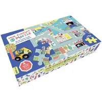 Auzou Grand Puzzle Mon circuit de voitures en puzzle