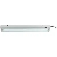 Heitronic Miami LED-onderbouwlamp LED LED vast ingebouwd 10 W Warmwit Zilver
