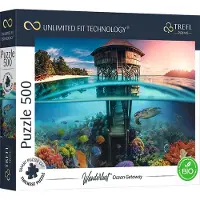 Trefl puzzel 500 stukjes Ocean Gateway FSC duurzaam karton.