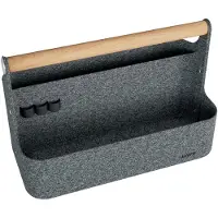 Leitz draagbare bureau organizer | met handvat | vilt | grijs