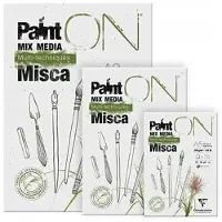 Clairefontaine Papierblock Multi-technieken Painton Misca 250g