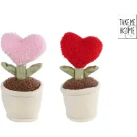 Take Me Home Van Manen pluche knuffel hart plant 17cm decoratief.