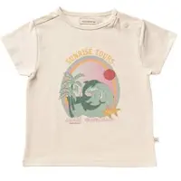 Your Wishes T-shirt wit Meisjes Stretchkatoen Ronde hals Printopdruk - maat 122