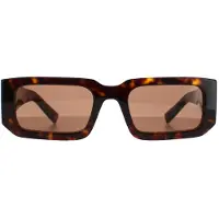 Prada Rechthoek Dames Donker Bruin Tortoise PR06YS