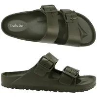 Holster Sundreamer vegan slides podologisch goedgekeurd slipper donker