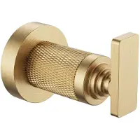 REA - 81304 Modern - Handdoekhouder - Geborsteld Goud - 6,5X4,2X4,2Cm