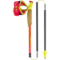 LEKI - Trail / running stokken - Ultratrail FX One SL Pink voor Unisex van Wol - Maat 115 cm - Roze