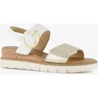 Marco Tozzi dames sandalen wit champagne maat 39