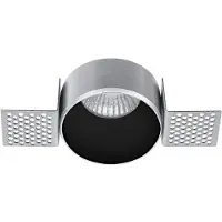 Masterlight Trimless inbouwspot zwart rond Ø65x46mm