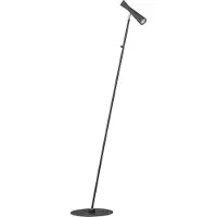 Expo ETH Pisa Vloerlamp mat zwart GU10 ex.bulb H170cm on/off on tube verstelbaar 360graden