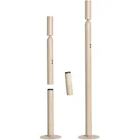 Eth Crème vloerlamp Pencil Ø 8cm