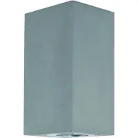 Lyora Vierkante spot Fuento betongrijs 18cm