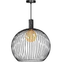 Expo ETH Wire hanglamp 60cm 1x E27 zwart