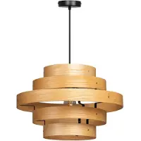 Eth Houten hanglamp Oaknut 5-rings