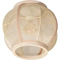 Eth Japandi plafondlamp Fabric zandkleurig Ø 30cm