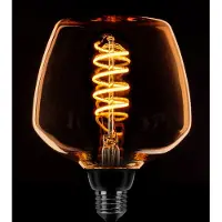 Expo ETH Deco Led Spiraal 23F E27 7,5w dimbaar Goud 2200k