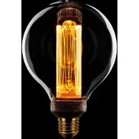 Expo Led Kooldraad Globe 95mm E27 5W 3 stappen dimbaar 1800k helder 200L