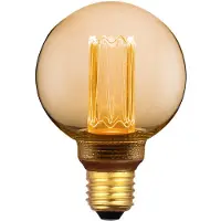 Expo Led Kooldraad Globe 80mm E27 3,5W dimbaar 1800k goud 120L