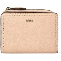 BOSS Lenah Portemonnee Leder 13 cm roze