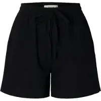 Selected Broek 'SLFLuisa-Linnie' zwart