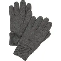 Superdry Vingerhandschoenen grijs gemêleerd