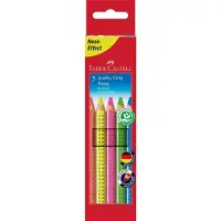 Faber-Castell fc-110994 kleurpotlood jumbo grip etui 5 kleuren