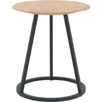 Harto Gustave Kruk Natural Oak | Matte Slate Gray | 45 cm