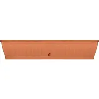 Garden ID Jardiniere - GARDEN ID Terraflor - Terra 100 cm - Duurzaamheid - Waterreserve - Gerecycled en 100% recycleerbaar - Volume voor planten.