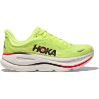 Hoka One One Loopschoen 'Bondi 9' neongroen / rood / zwart