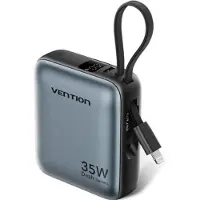 Vention Fhfn0 Powerbank, zwart, één maat