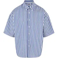 Urban Classics Overhemd azuur / wit