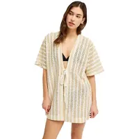 Roxy Moana Story Kimono Met Korte Mouwen