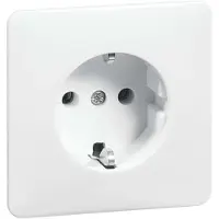 Honeywell PEHA ST Schuko combinatie stekker, model 80.6511.02, in zuiverwit
