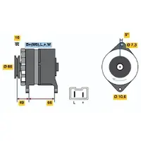 Bosch 0 986 034 780 Dynamo / Alternator