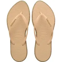 Havaianas Slim Point Glitter dark brown golde (3738-HA)