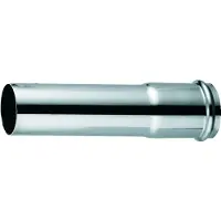 Kludi verlengbuis met O-ring voor het verlengen van in- en uitlaatpijpen, chroom, 1049905-00