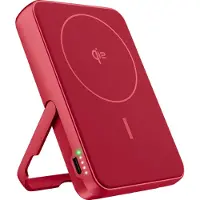 Fresh 'n Rebel Magnetic Wireless Powerbank 10000 mAh Berry Red - Powerbank - Snelladen